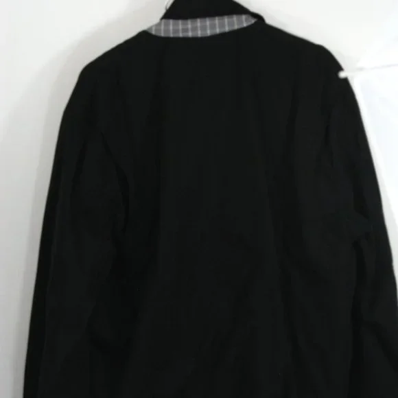 London Fog Bomber style Jacket - Black - Size Medium - Like New - Picture 5 of 6